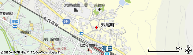 佐賀県西松浦郡有田町外尾町丙1414周辺の地図