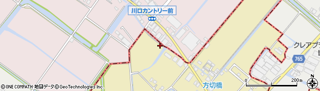 福岡県柳川市間286周辺の地図