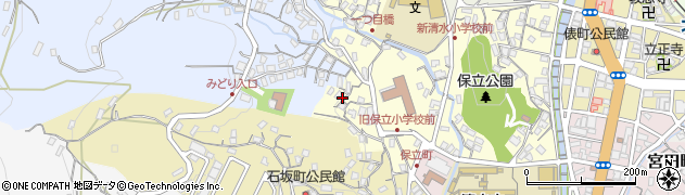 長崎県佐世保市保立町15周辺の地図