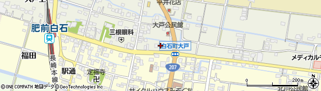 佐賀県杵島郡白石町福吉2061周辺の地図