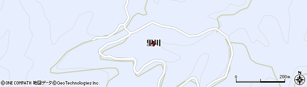 高知県四万十町（高岡郡）里川周辺の地図