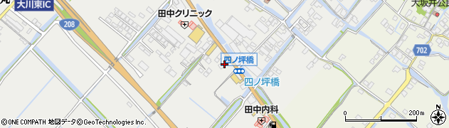 ホテルＡＺ　福岡大川店周辺の地図