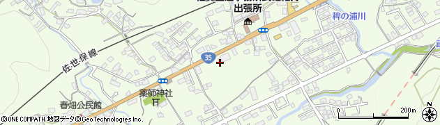 佐賀県武雄市上西山117周辺の地図
