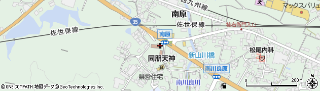 佐賀県有田町（西松浦郡）南原（甲）周辺の地図