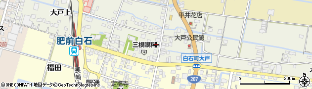 佐賀県杵島郡白石町福吉2020周辺の地図