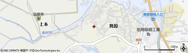 佐賀県西松浦郡有田町舞原乙2412周辺の地図