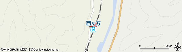 高知県四万十市周辺の地図