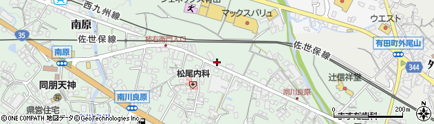 佐賀県西松浦郡有田町南原甲167周辺の地図