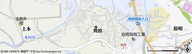 佐賀県西松浦郡有田町舞原乙周辺の地図
