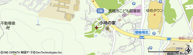 武雄神社周辺の地図