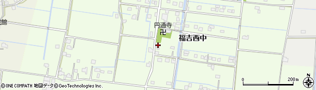 佐賀県杵島郡白石町福吉107周辺の地図