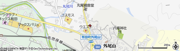 佐賀県西松浦郡有田町外尾山丙1976周辺の地図