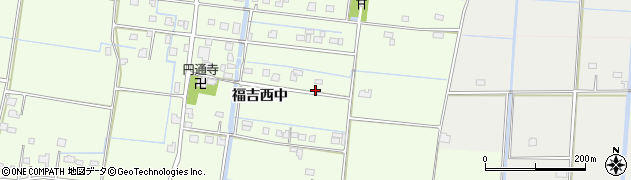 佐賀県白石町（杵島郡）福吉周辺の地図