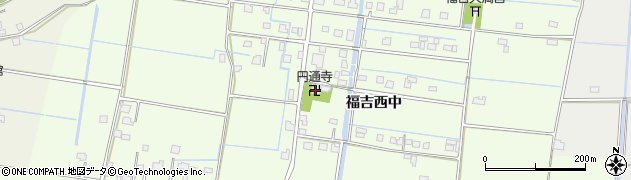 佐賀県白石町（杵島郡）福吉西中周辺の地図