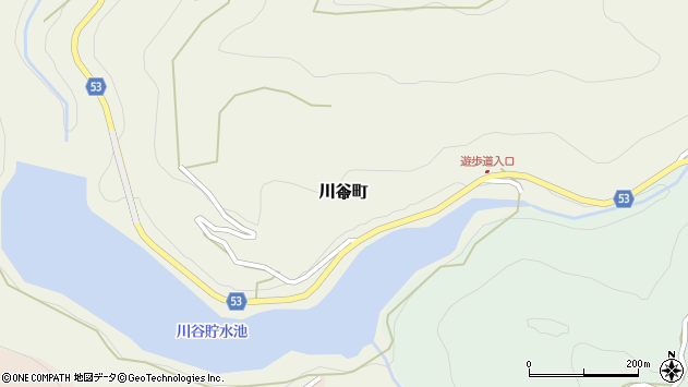 〒857-0123 長崎県佐世保市川谷町の地図