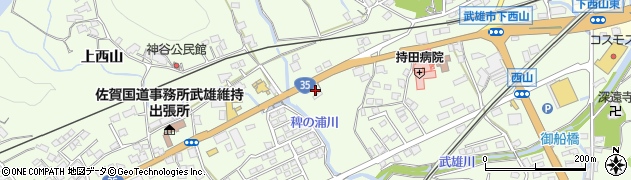 さつまラーメン 武雄店周辺の地図