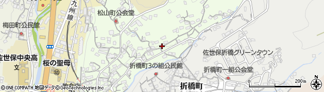 長崎県佐世保市松山町103周辺の地図