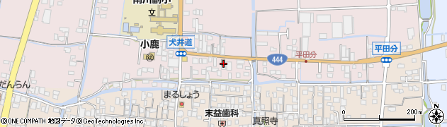 川副南郵便局周辺の地図