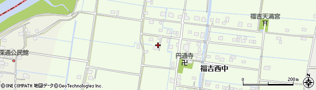 佐賀県杵島郡白石町福吉1172周辺の地図