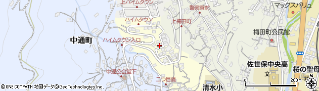長崎県佐世保市保立町253周辺の地図