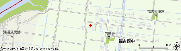 佐賀県杵島郡白石町福吉1177周辺の地図