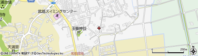佐賀県武雄市花島14573周辺の地図