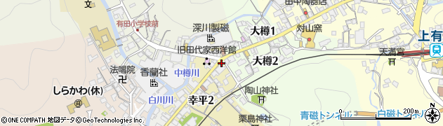 札ノ辻周辺の地図