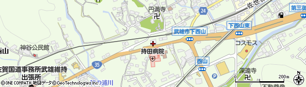 住友生命保険相互会社佐賀支社　武雄東支部周辺の地図