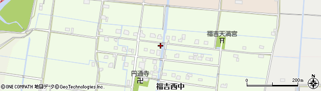 佐賀県杵島郡白石町福吉148周辺の地図