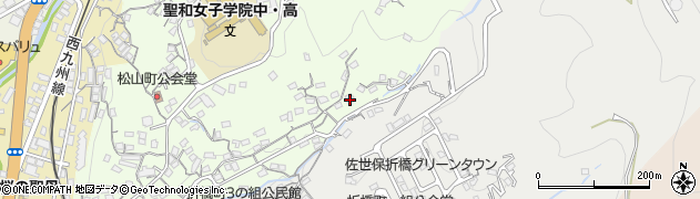 長崎県佐世保市松山町163周辺の地図