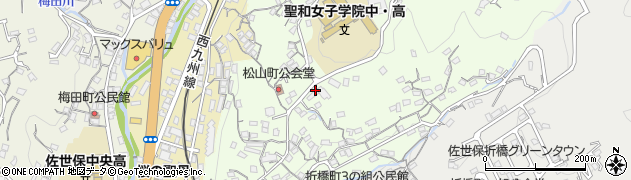 長崎県佐世保市松山町92周辺の地図