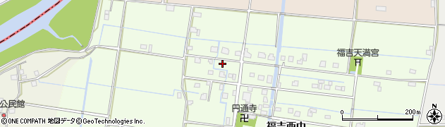佐賀県杵島郡白石町福吉1121周辺の地図