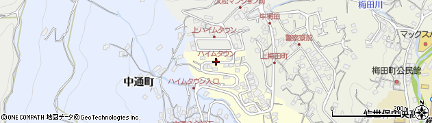 ハイムタウン周辺の地図