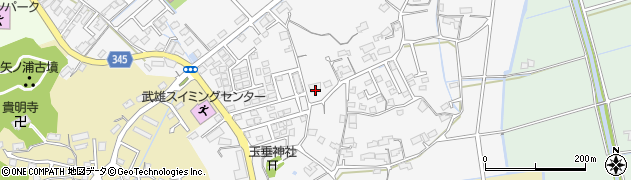 佐賀県武雄市花島14361周辺の地図