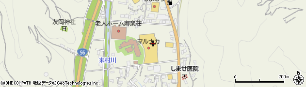 愛媛銀行マルナカ宇和島店 ＡＴＭ周辺の地図