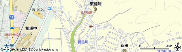 新田なかよし公園周辺の地図