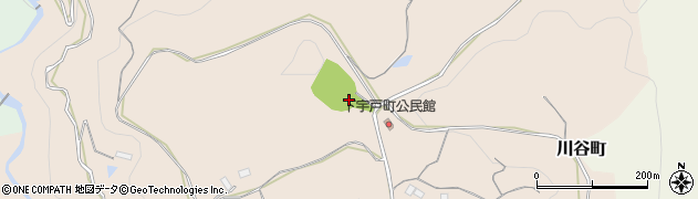 下宇戸公園周辺の地図