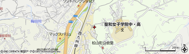 長崎県佐世保市松山町556周辺の地図