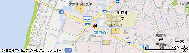 有限会社川口屋石油店周辺の地図