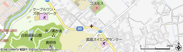 佐賀県武雄市花島13778周辺の地図