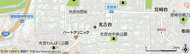 大分県大分市光吉台28周辺の地図