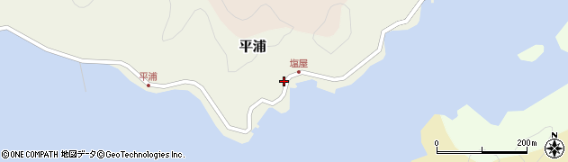漁家民宿ユウミン（遊海）周辺の地図