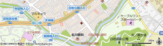 株式会社九州テン武雄サポートセンター周辺の地図