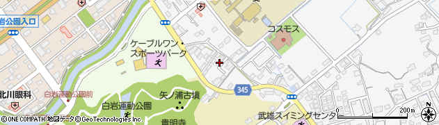 佐賀県武雄市花島13741周辺の地図