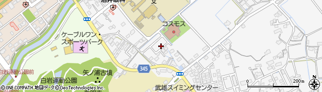 佐賀県武雄市花島13797周辺の地図