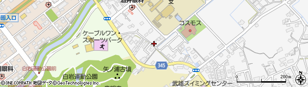 佐賀県武雄市花島13705周辺の地図