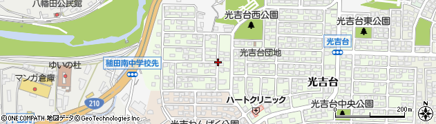 大分県大分市光吉台33周辺の地図