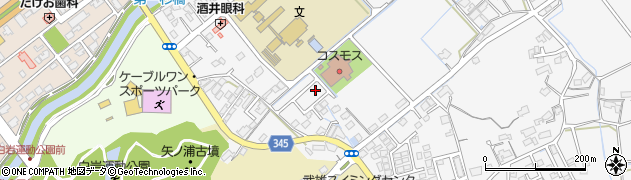 佐賀県武雄市花島13815周辺の地図