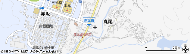 佐賀県西松浦郡有田町丸尾周辺の地図