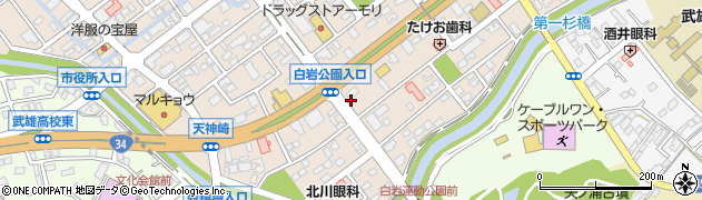 有限会社プラスワン保険企画武雄店周辺の地図